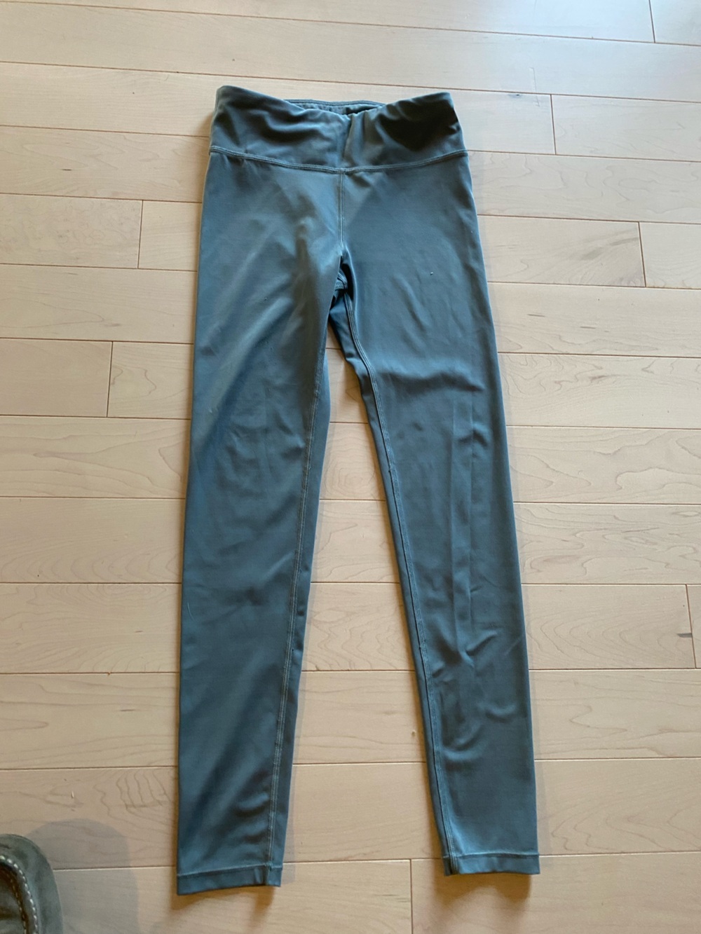 Athleta Girls Olive Green High-Waist Leggings
